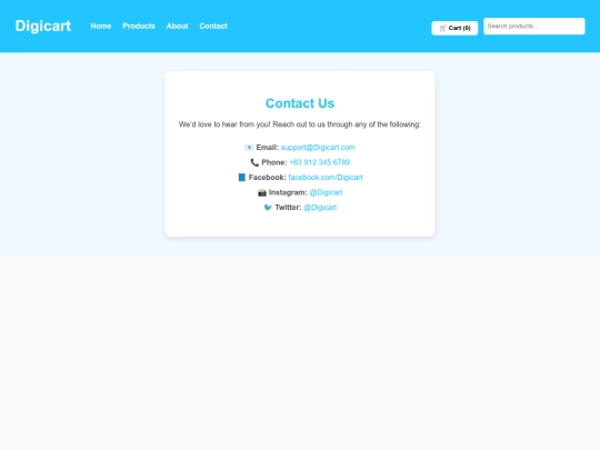 contact screenshot
