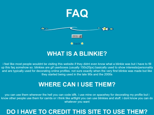 faq screenshot