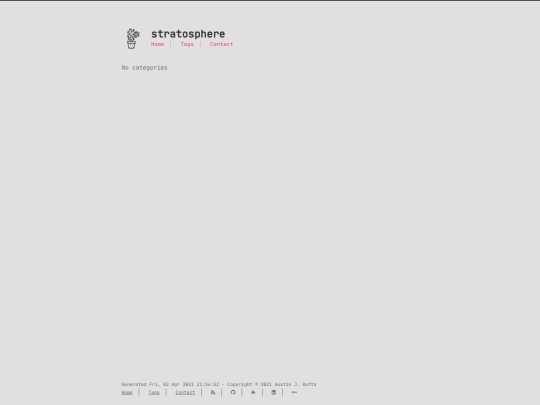 categories screenshot