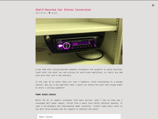 posts/2021-02-05-shelf-mount-stereo screenshot