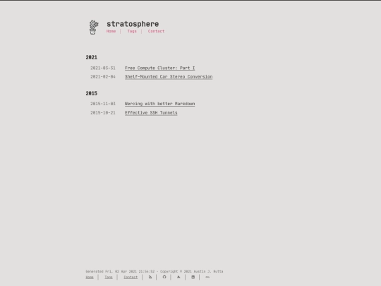 posts screenshot