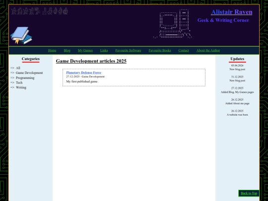 blog/blog-index-gamedev screenshot