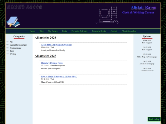 blog/blog-index screenshot