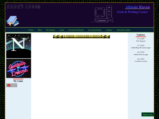 links screenshot