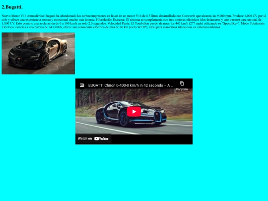 Bugatti screenshot