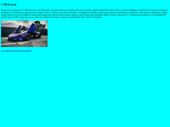 McLaren screenshot