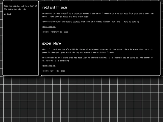 comic home screenshot