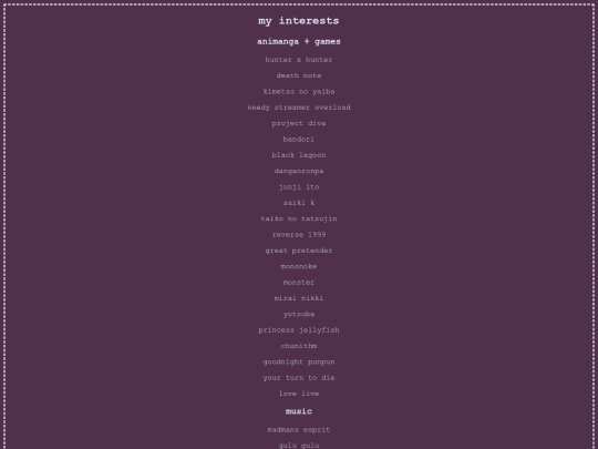 aboutme screenshot