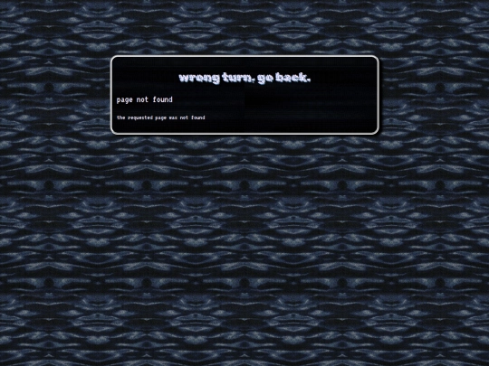 not_found screenshot