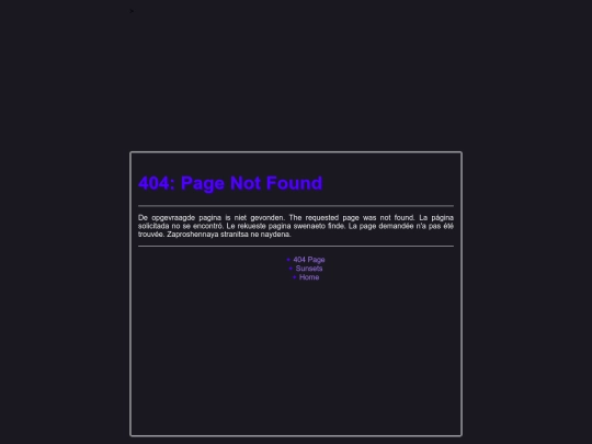 not_found screenshot