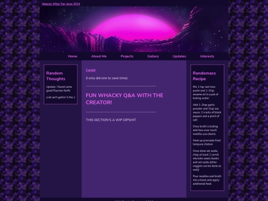 Main Site Stuff /About Me /who_dis screenshot
