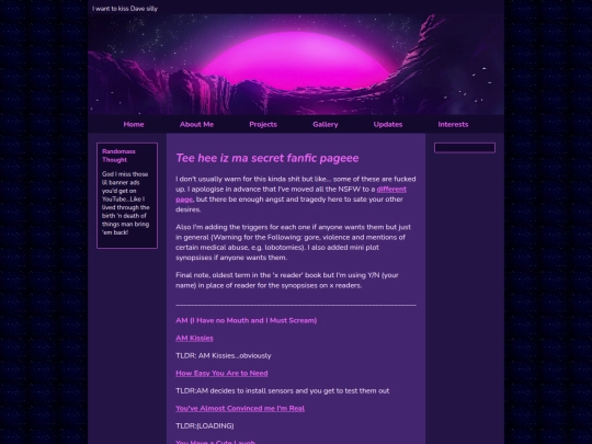 Main Site Stuff /Interests/favourite_fic screenshot