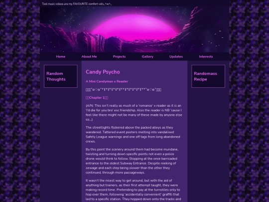 Main Site Stuff /Projects/Fanfics 'n OG shit /candy_psycho screenshot