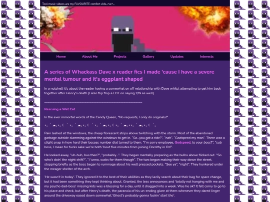 Main Site Stuff /Projects/Fanfics 'n OG shit /dave_reader screenshot