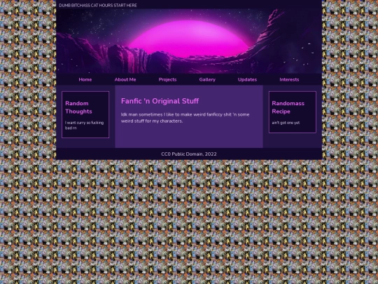 Main Site Stuff /Projects/Fanfics 'n OG shit /fanfic_hub screenshot
