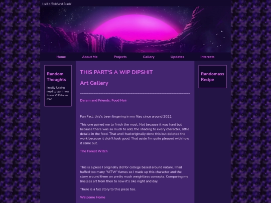 Main Site Stuff /Projects/Gallery/artwork screenshot