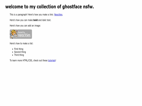index screenshot