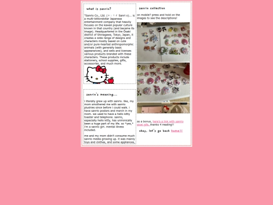 shrines/sanrio screenshot