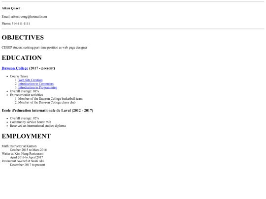 Lab 2/Lab2-myCV screenshot