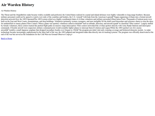 history screenshot