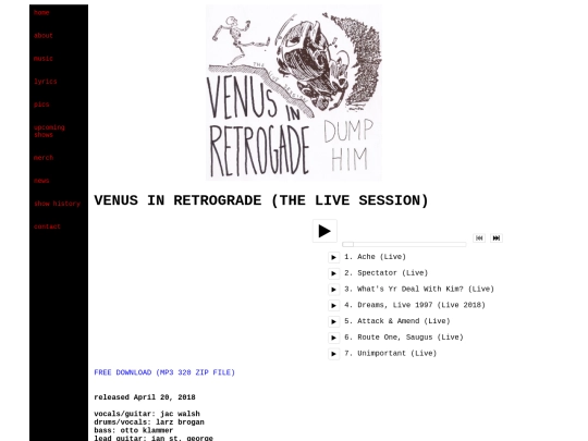 music/venus_in_retrograde screenshot
