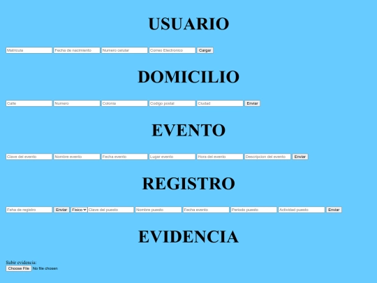 Listadesplegable screenshot