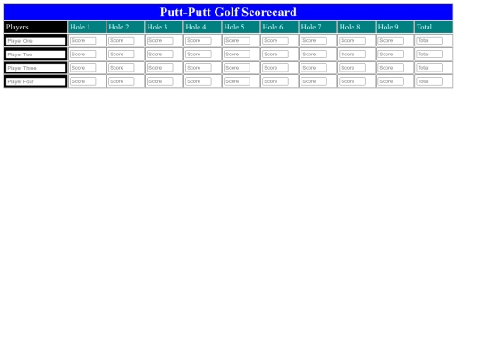putt-putt screenshot