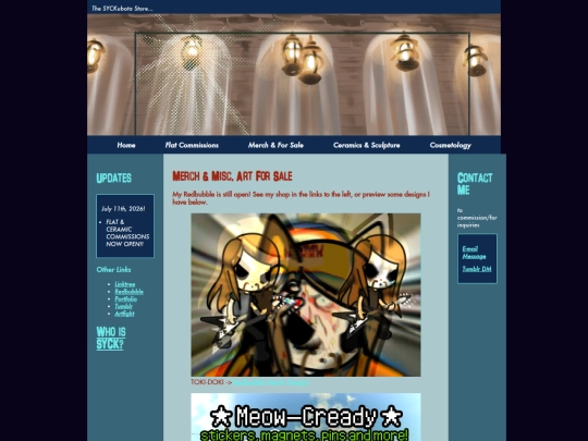 Merch screenshot