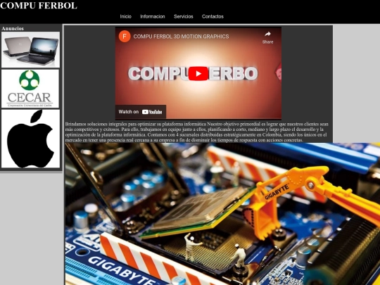 paginas/qsomos screenshot