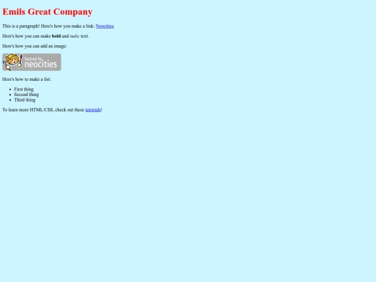 index screenshot