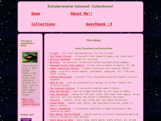 collections screenshot