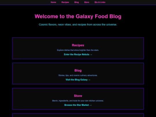 HomepageByCopilot1 screenshot