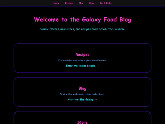 HomepageByCopilot2 screenshot