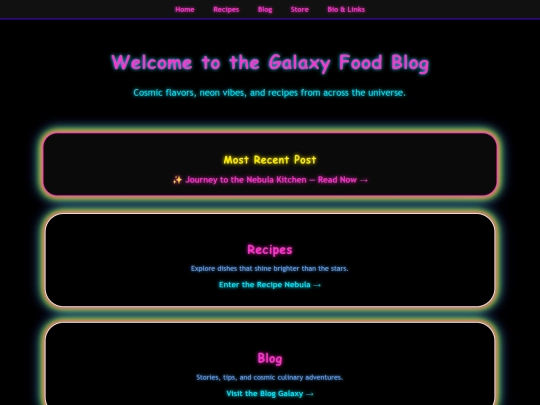 HomepageByCopilot3 screenshot