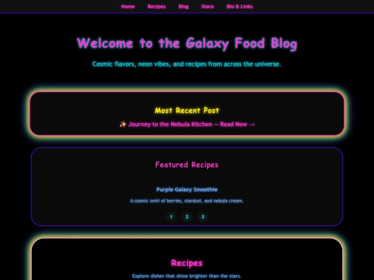HomepageByCopilot4 screenshot