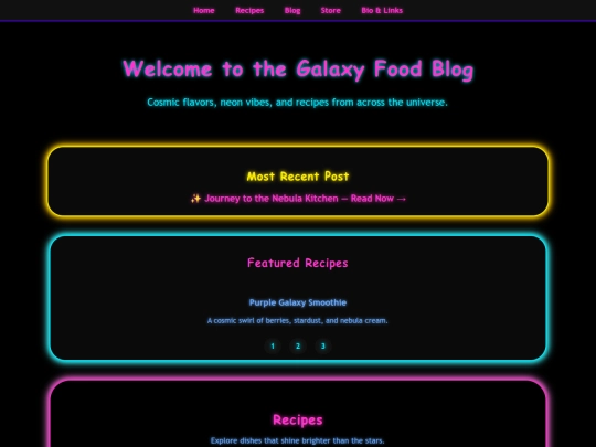 HomepageByCopilotFinal screenshot