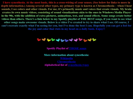 synesthesia screenshot