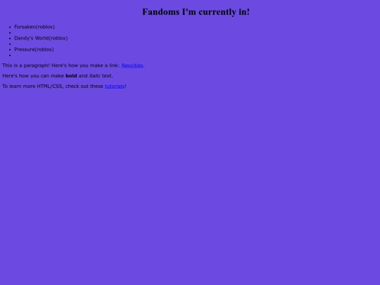Fandoms screenshot