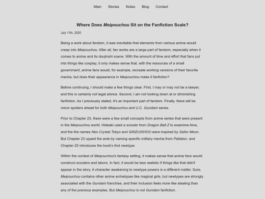 notes/fanfiction screenshot