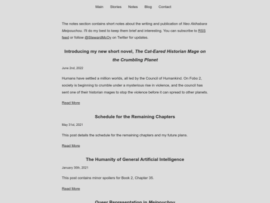 notes screenshot