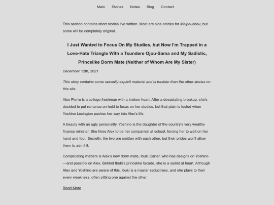 stories screenshot