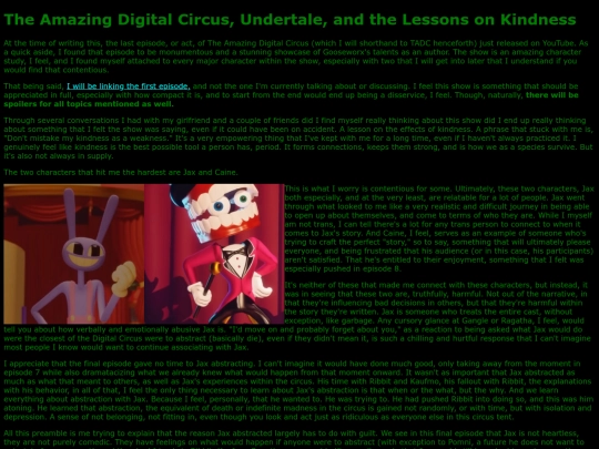 undertaletadckindness screenshot