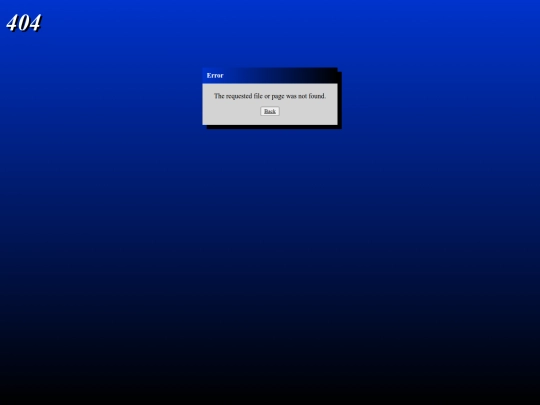 not_found screenshot