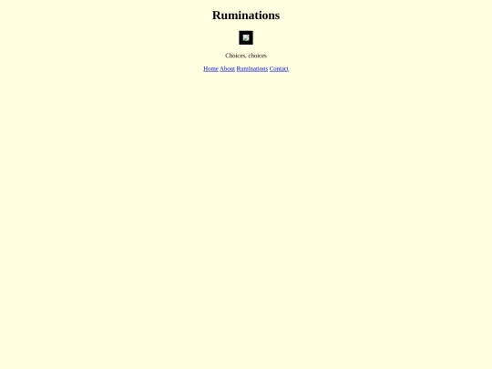 theewe3/Ruminations screenshot
