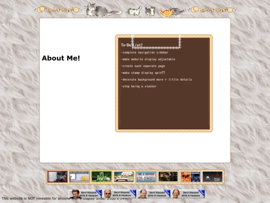 aboutme screenshot