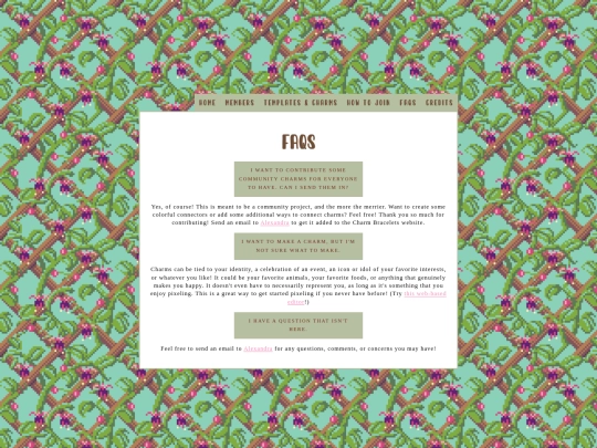 faqs screenshot
