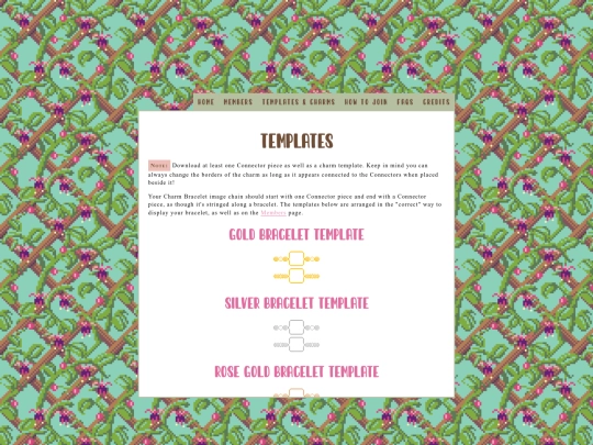 templates screenshot