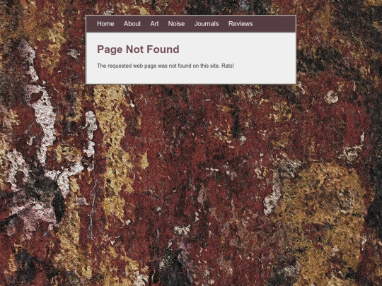 Blank Page screenshot