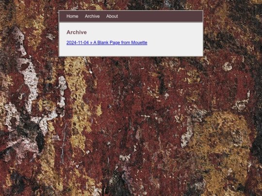 archive screenshot