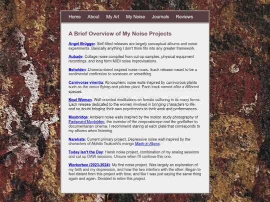 posts/My Projects screenshot
